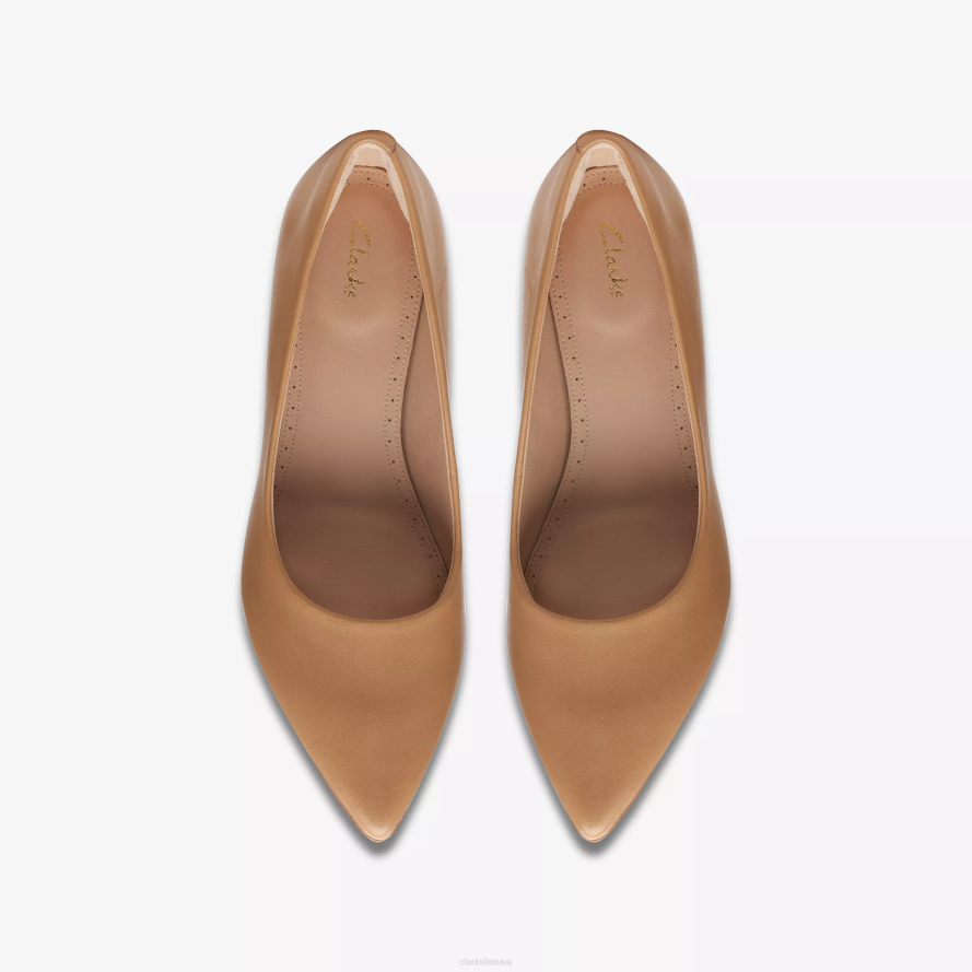 Clarks violetinė 55 rae H2XV537 kupranugario oda