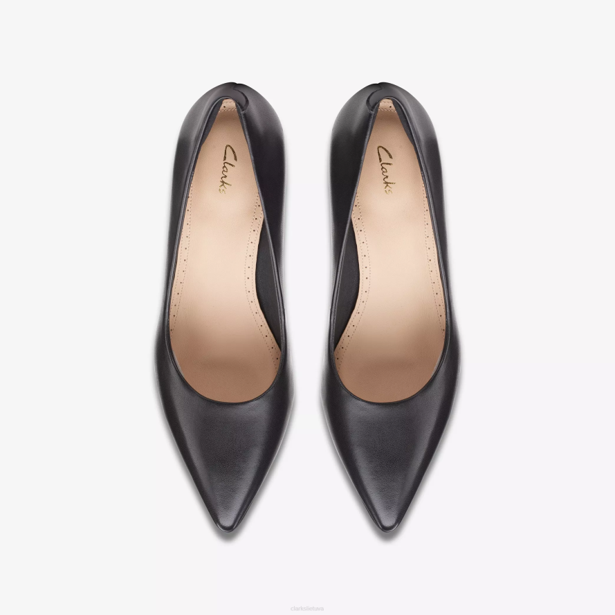 Clarks violetinė 55 rae H2XV538 juoda oda