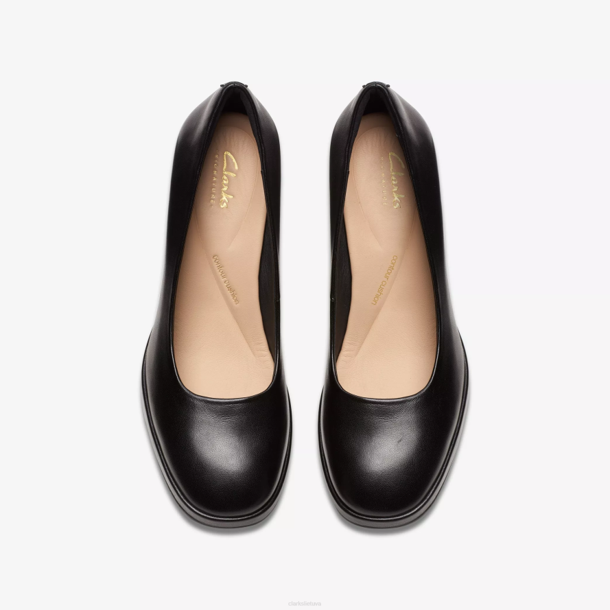 Clarks zoya 85 teismas H2XV499 juoda oda