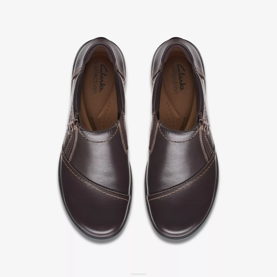 Clarks Carleigh ray H2XV588 tamsiai ruda oda