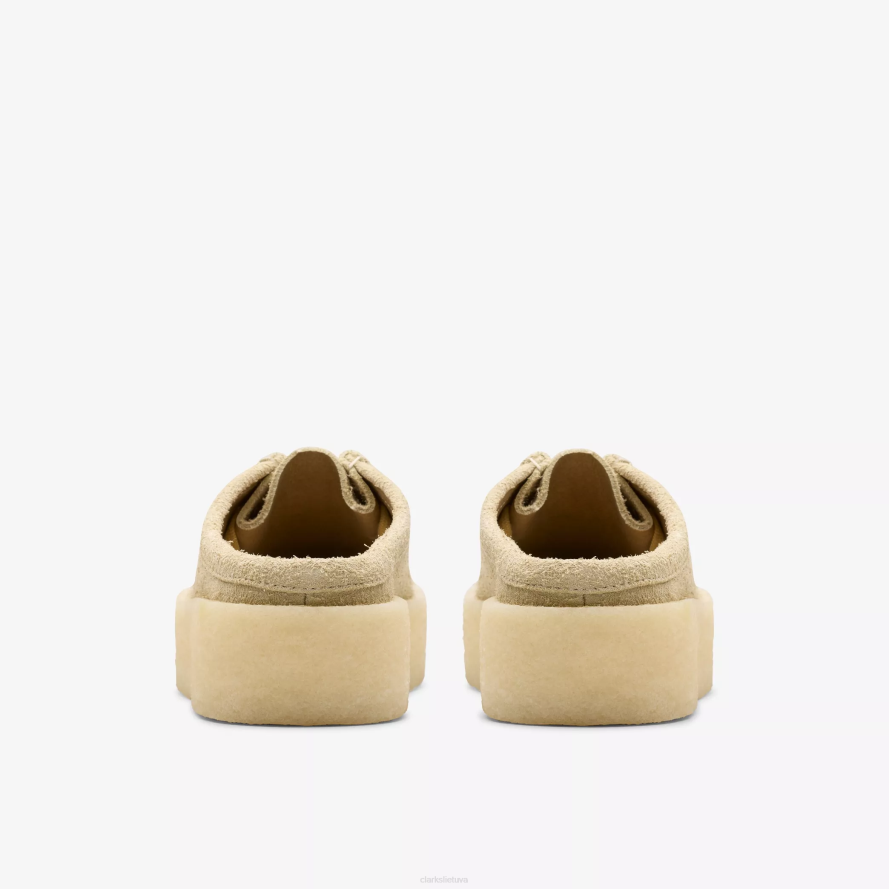 Clarks Wallabee puodelis lo H2XV587 šviesus klevas