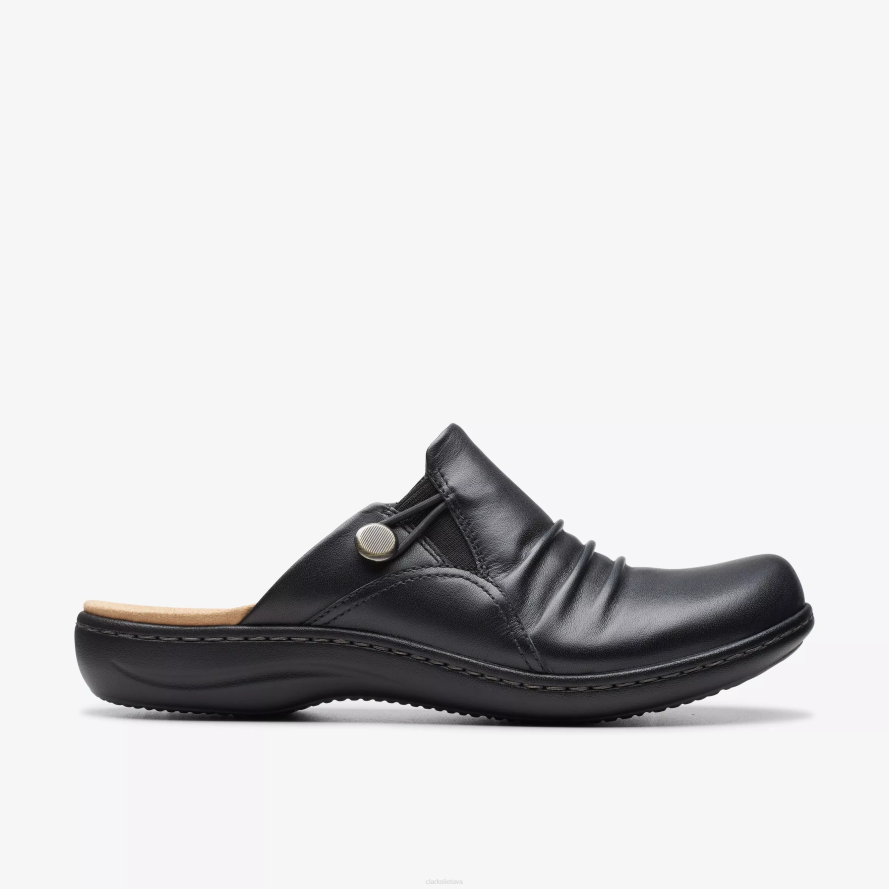 Clarks laurieann įlanka H2XV595 juoda oda