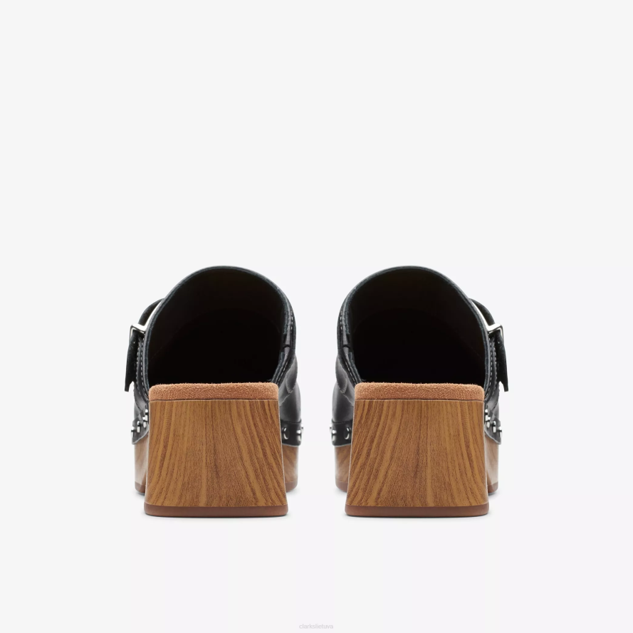 Clarks sivanne saulė H2XV583 juoda oda