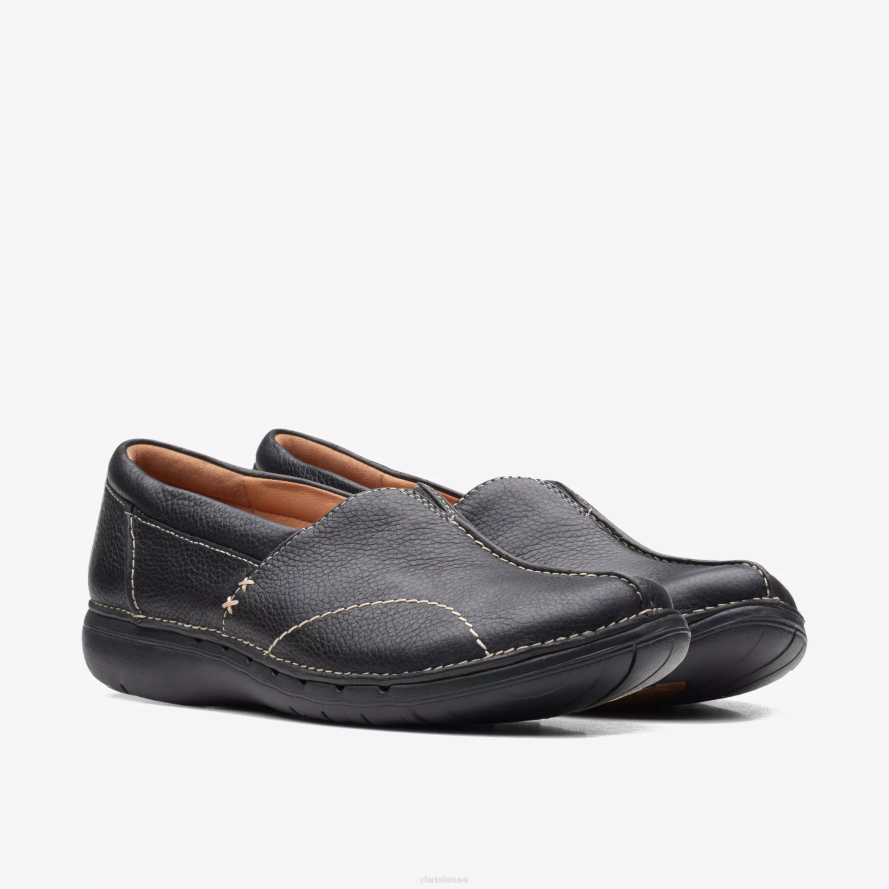 Clarks un kilpos žingsnis H2XV590 juoda oda