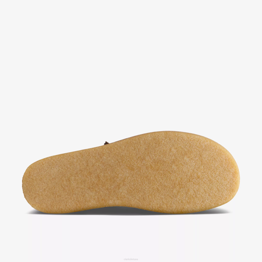 Clarks žygio mulas H2XV585 karamelinis zomšas