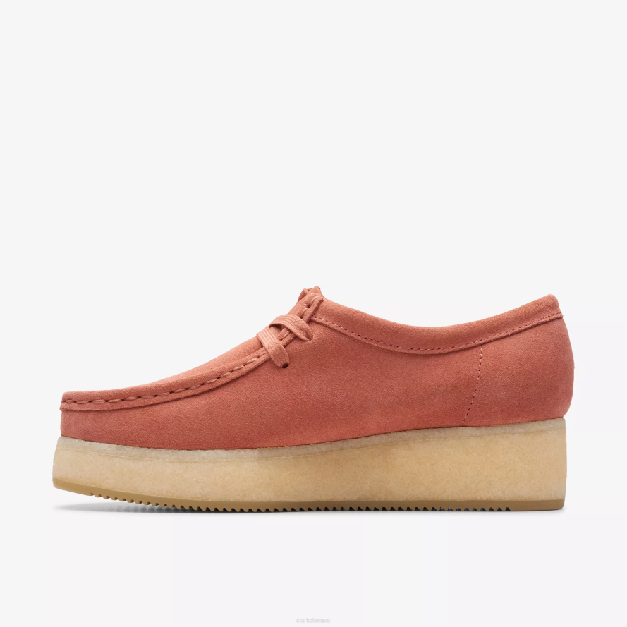 Clarks Wallacraft bitė H2XV577 terakotos zomšos