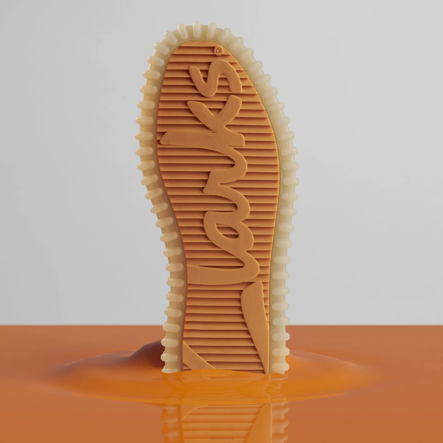 Clarks torhill bitė H2XV573 oranžinis patentas