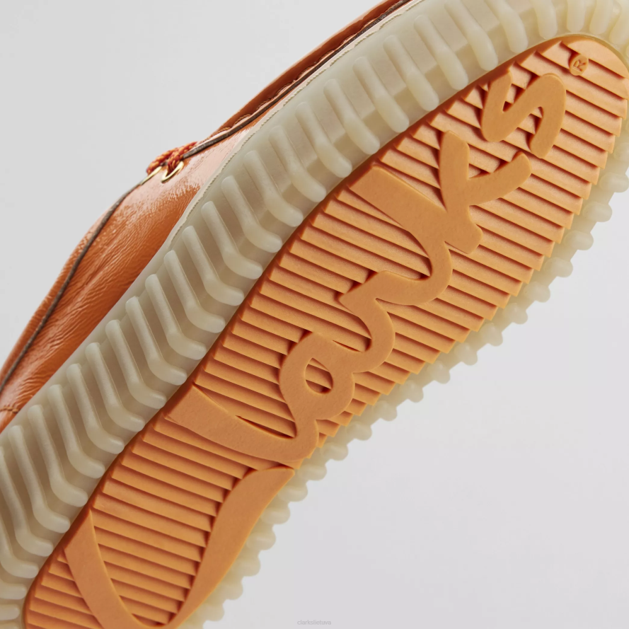 Clarks torhill bitė H2XV573 oranžinis patentas