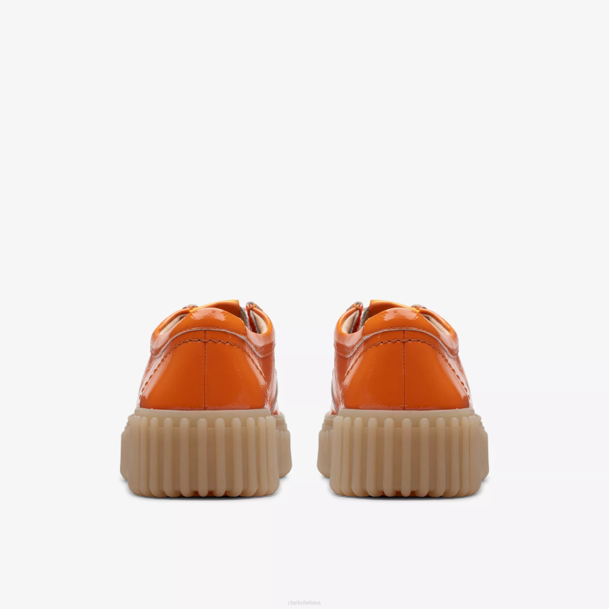 Clarks torhill bitė H2XV573 oranžinis patentas
