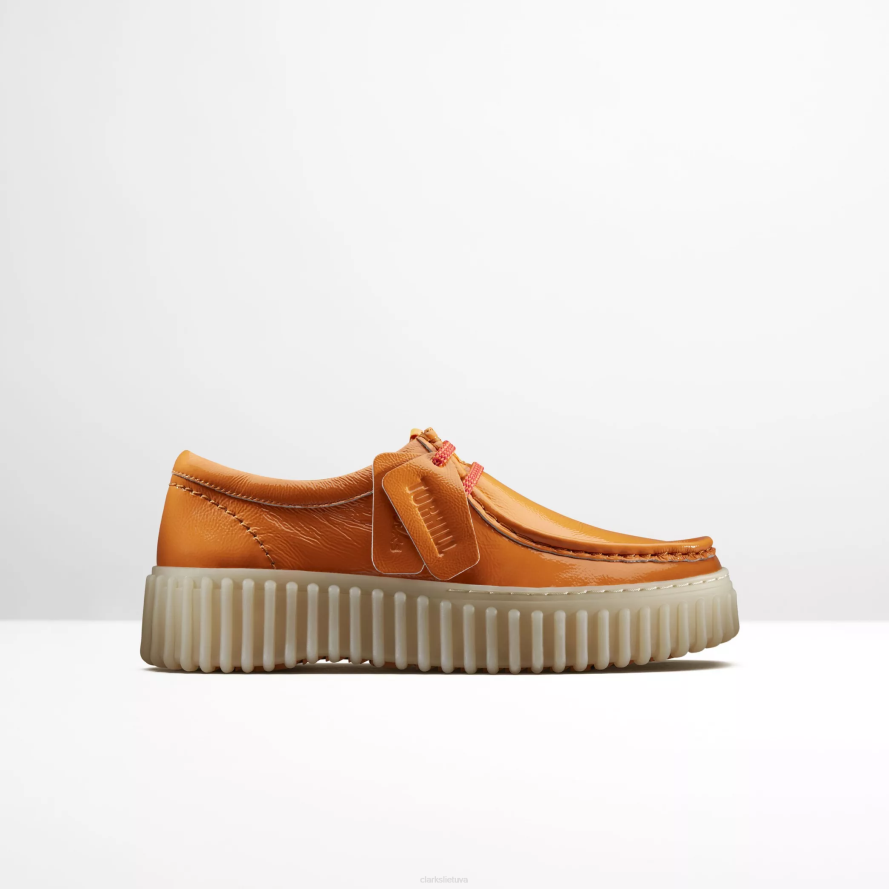 Clarks torhill bitė H2XV573 oranžinis patentas