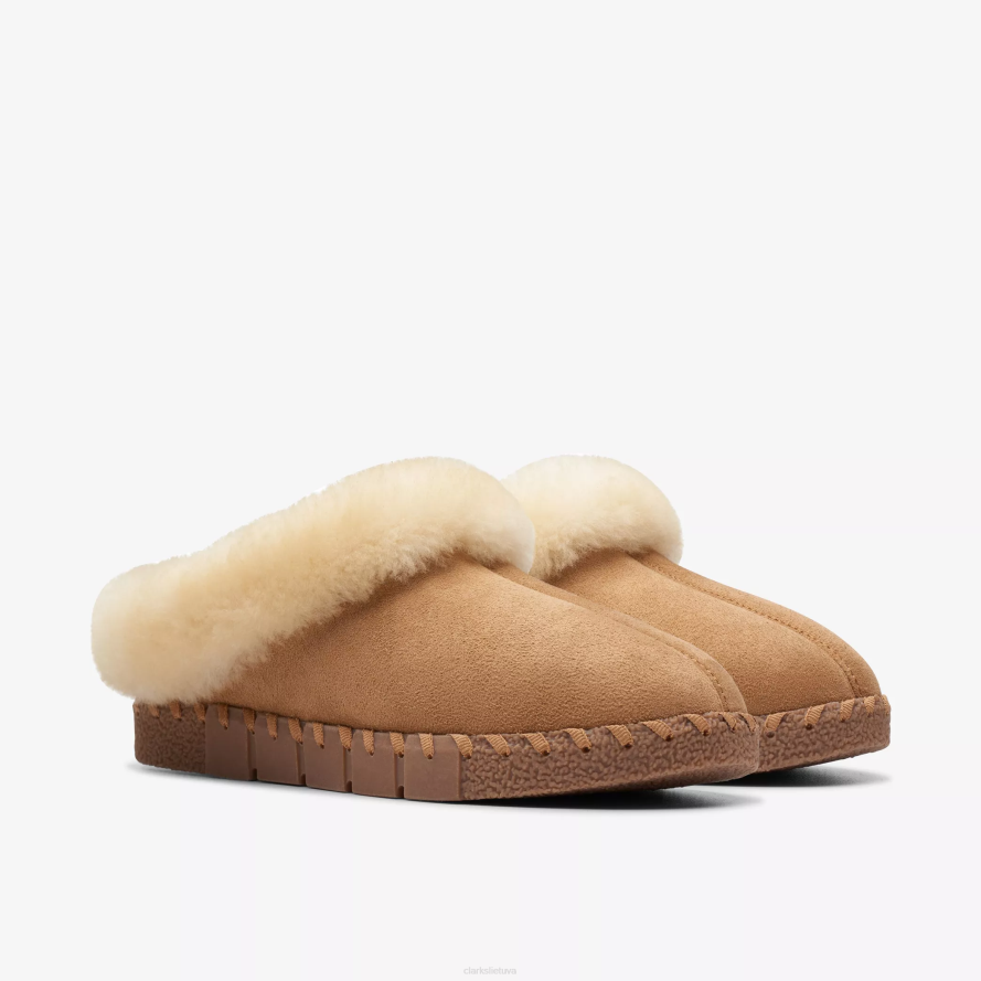 Clarks ryn Faye H2XV609 kaštonas