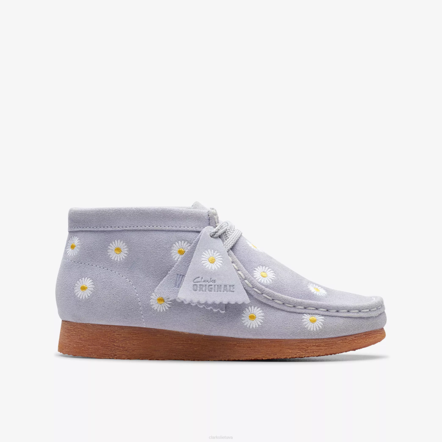 Clarks Wallabee boot senesnis H2XV975 debesis pilkas