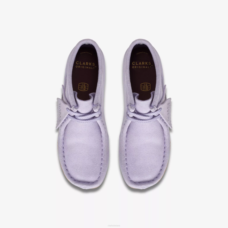 Clarks Wallabee boot senesnis H2XV976 alyvinė zomša