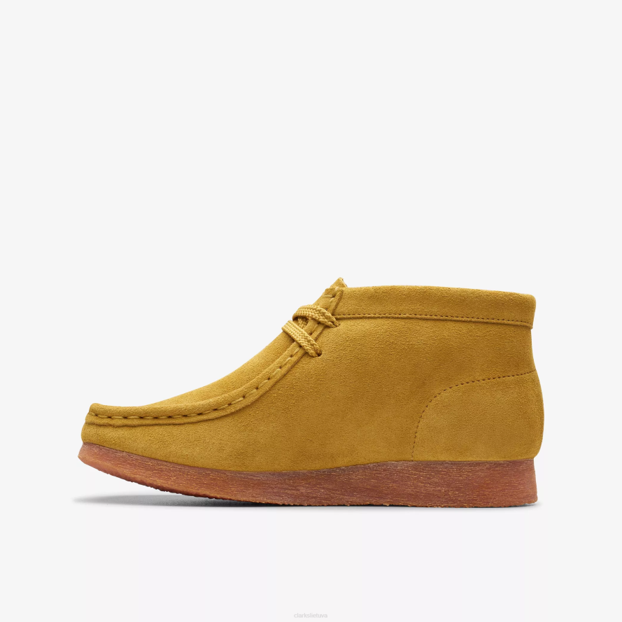 Clarks Wallabee boot senesnis H2XV980 tamsiai alyvuogių