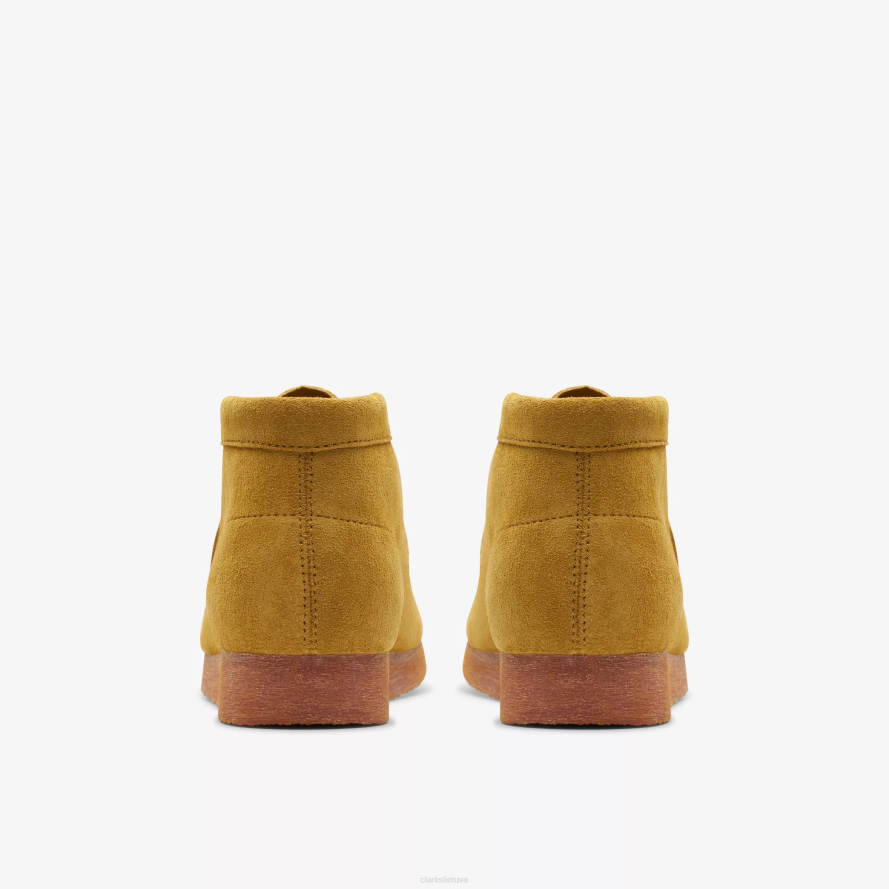 Clarks Wallabee boot senesnis H2XV980 tamsiai alyvuogių