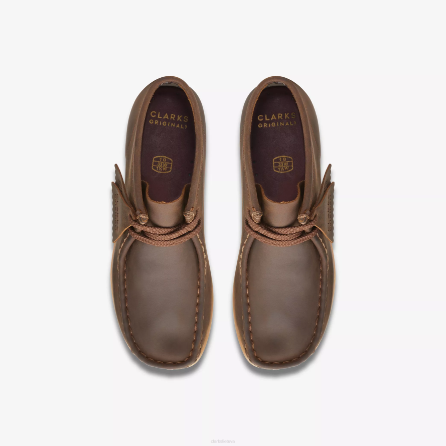 Clarks Wallabee boot senesnis H2XV981 bičių vaško