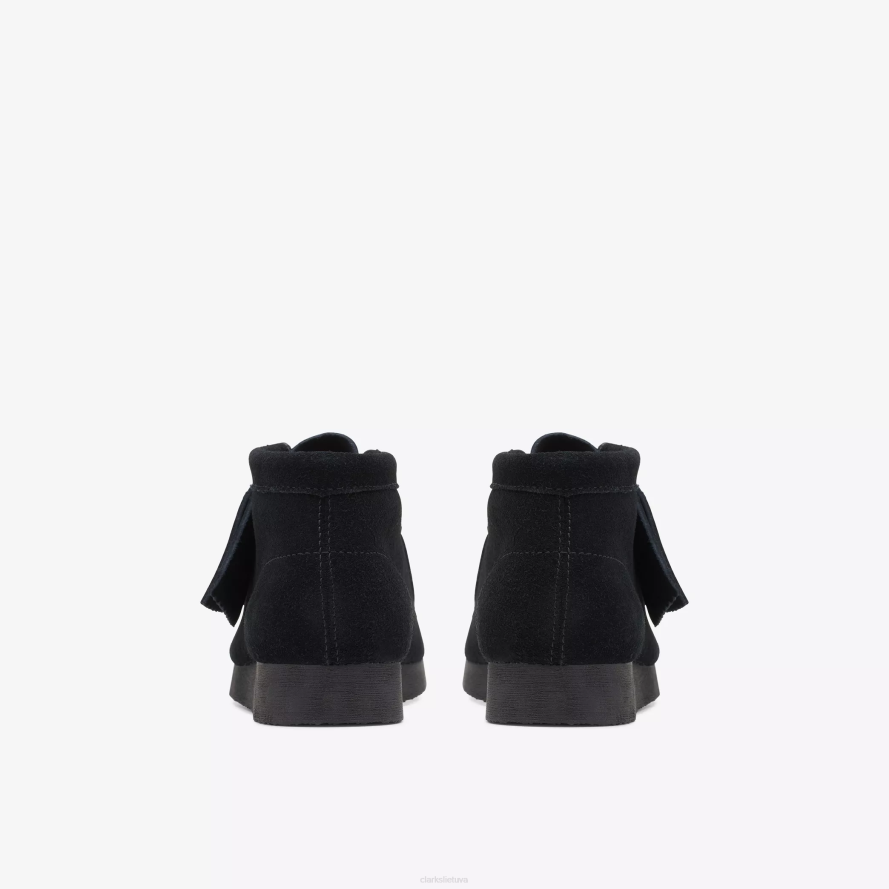 Clarks Wallabee boot senesnis H2XV982 juoda zomša