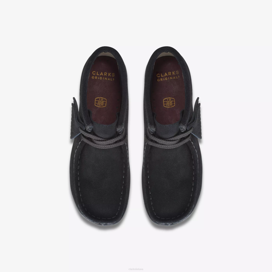 Clarks Wallabee boot senesnis H2XV982 juoda zomša