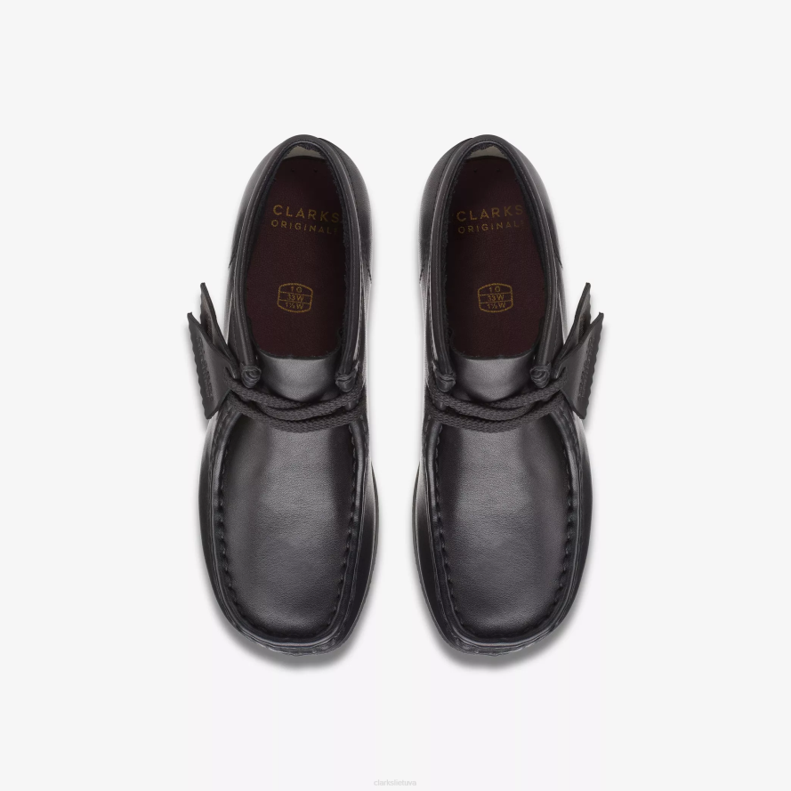 Clarks Wallabee boot senesnis H2XV988 juoda oda