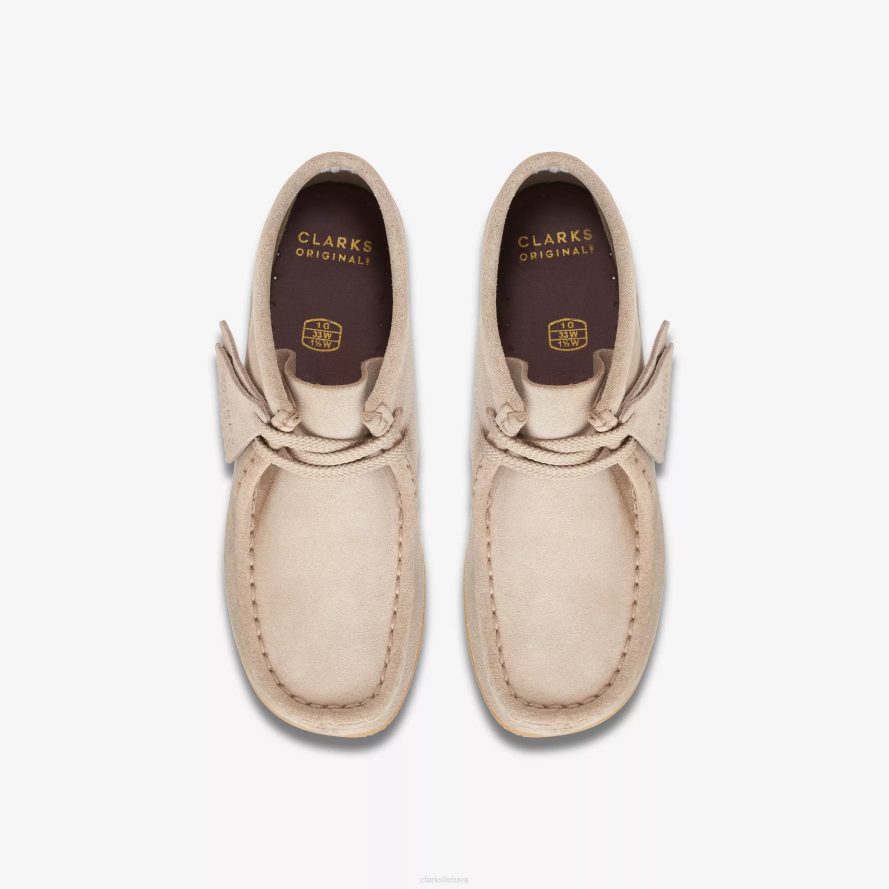 Clarks Wallabee boot senesnis H2XV992 smėlis