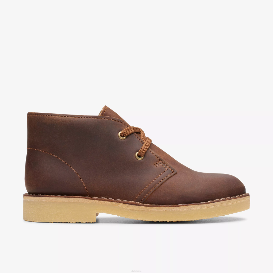 Clarks dykumos batų vaikas H2XV995 bičių vaško