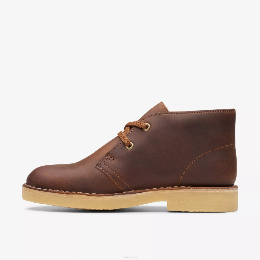 Clarks dykumos batų vaikas H2XV995 bičių vaško