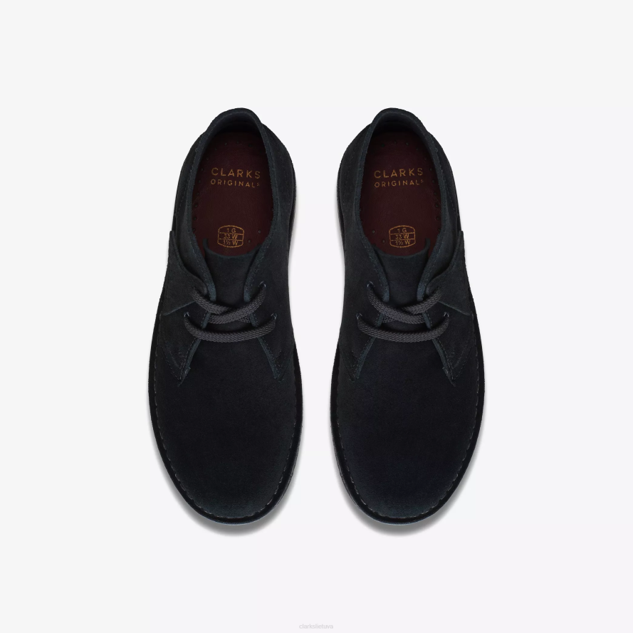 Clarks dykumos batas senesnis H2XV985 juoda zomša