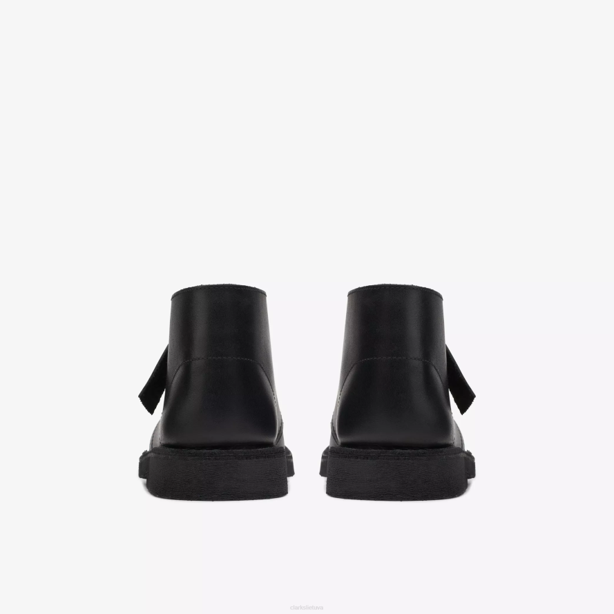 Clarks dykumos batas senesnis H2XV986 juoda oda