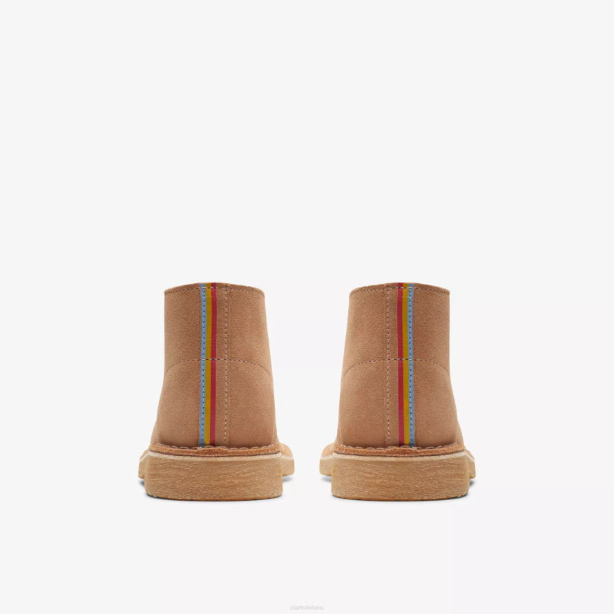 Clarks dykumos batas senesnis H2XV987 šilta smėlio spalvos zomša