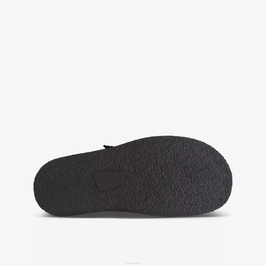 Clarks dykumos žygis senesnis H2XV978 juoda oda