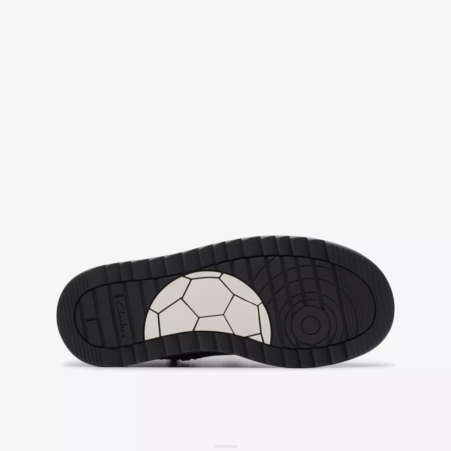 Clarks tikslas Wally vaikas H2XV990 juoda oda