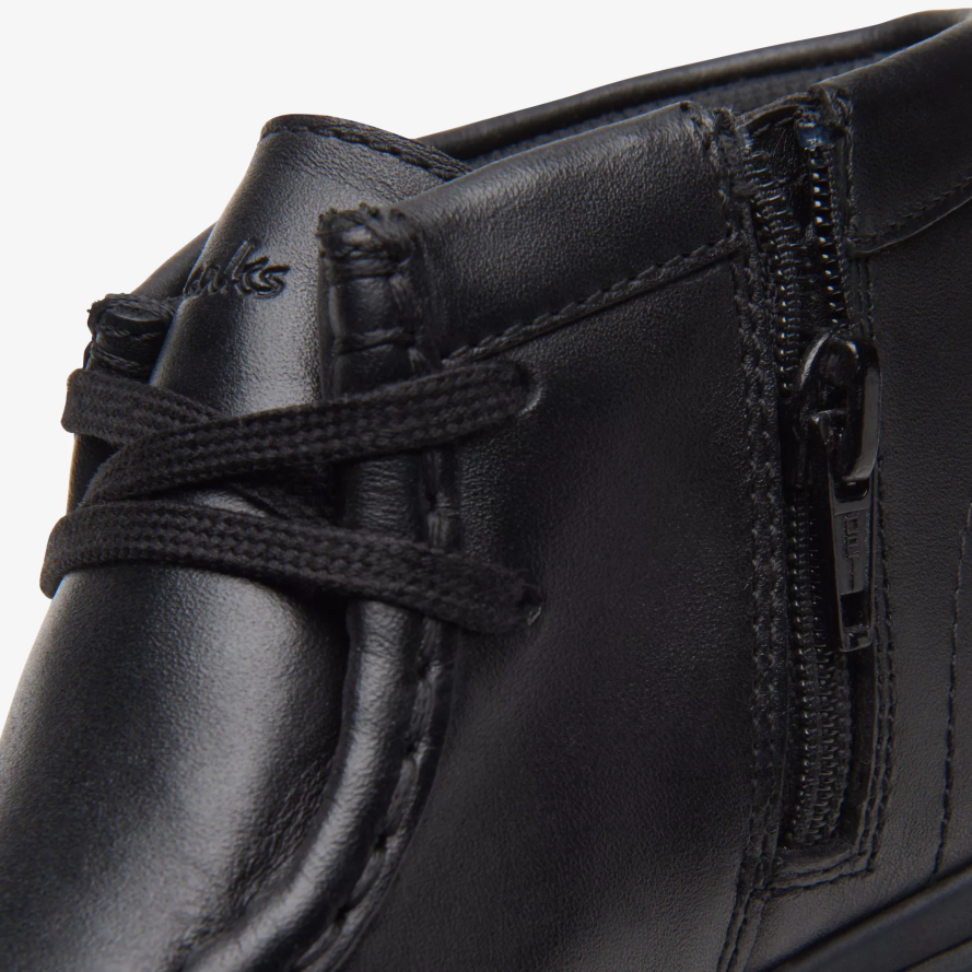 Clarks tikslas Wally vaikas H2XV990 juoda oda