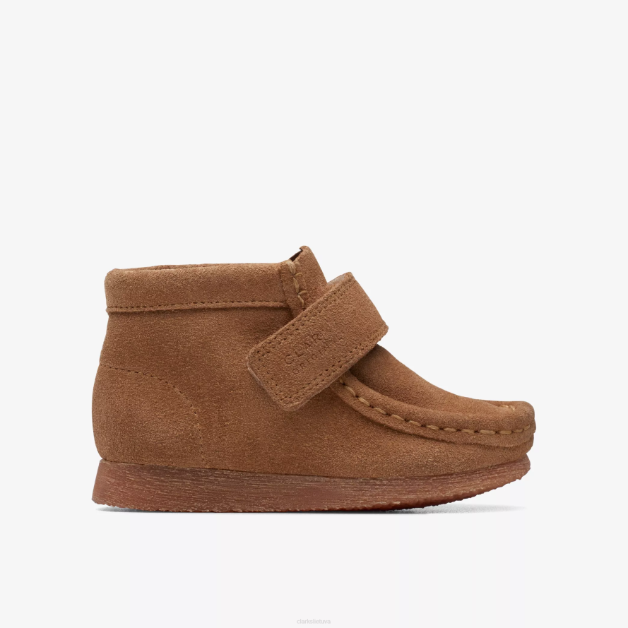 Clarks Wallabee batų mažylis H2XV1014 kvietinė zomša