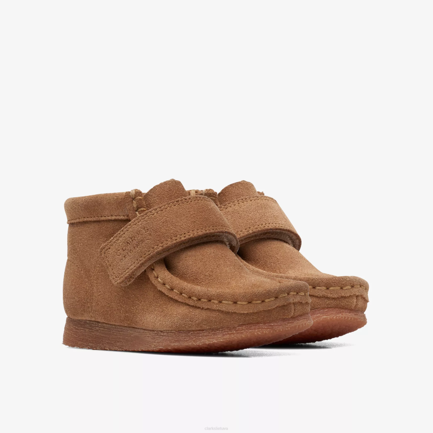 Clarks Wallabee batų mažylis H2XV1014 kvietinė zomša