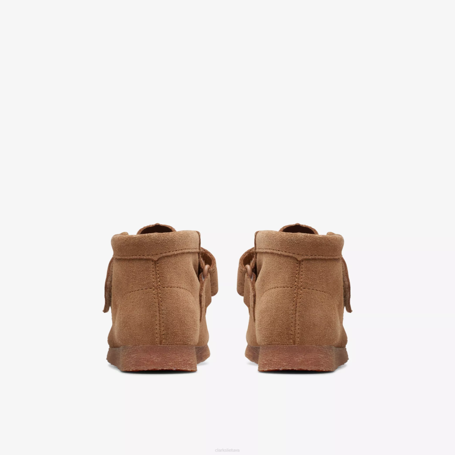 Clarks Wallabee batų mažylis H2XV1014 kvietinė zomša