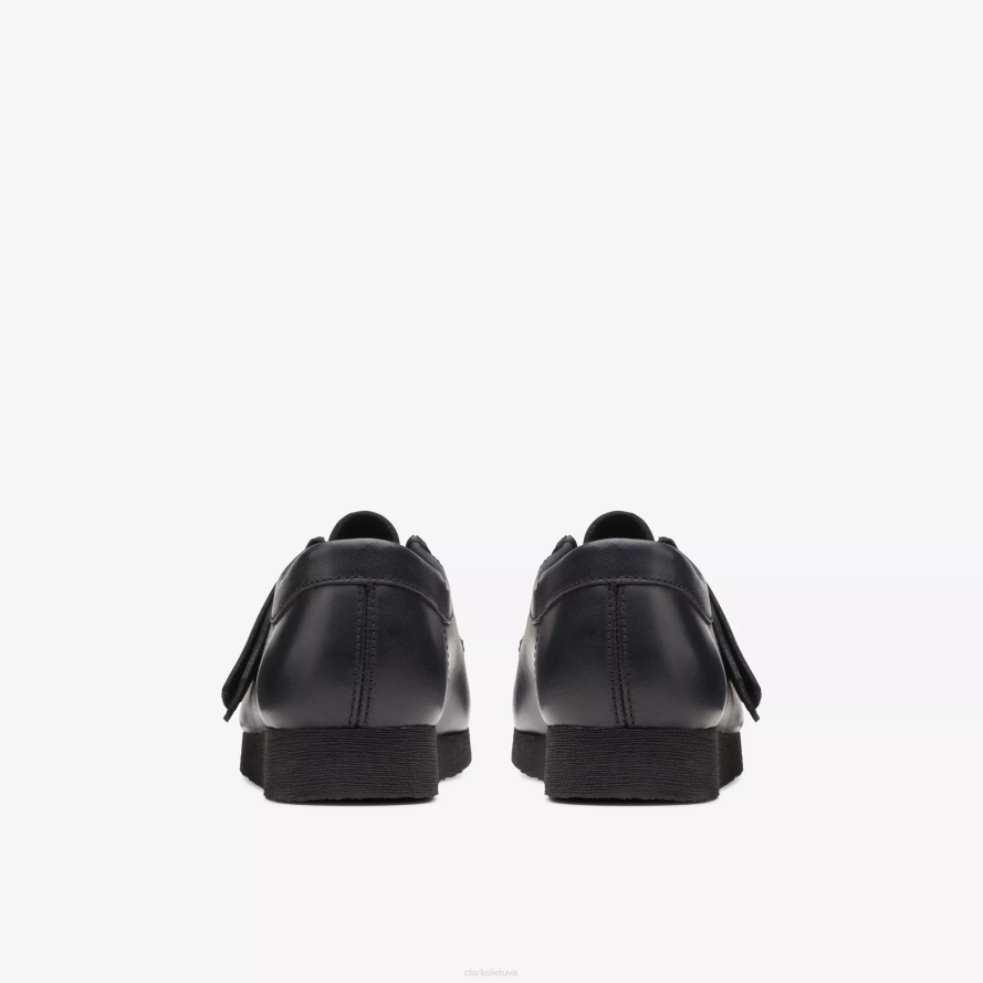 Clarks Wallabee vyresni H2XV1010 juoda oda