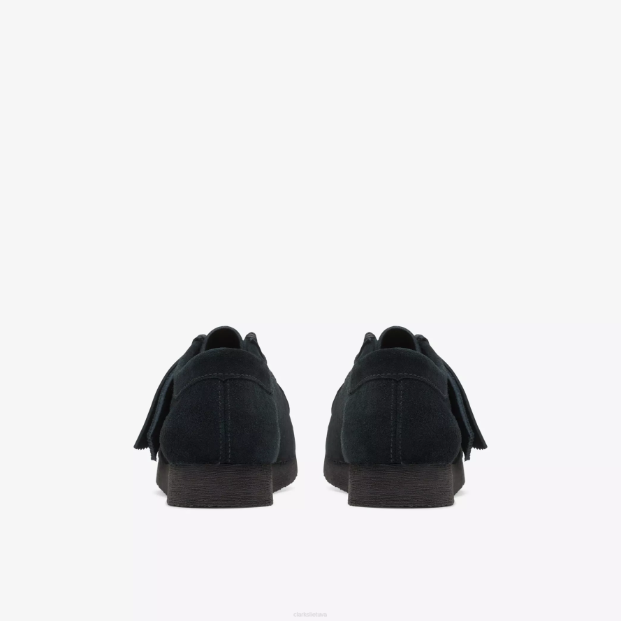 Clarks Wallabee vyresni H2XV1011 juoda zomša