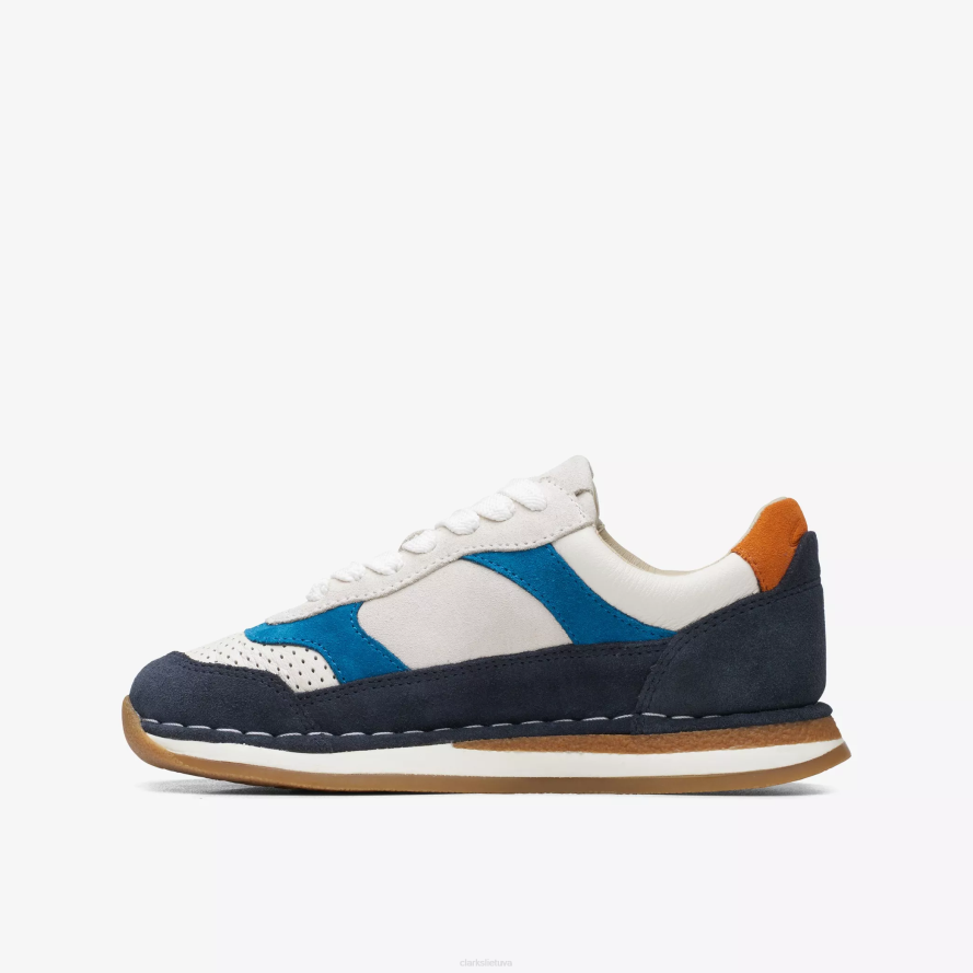 Clarks amatų bėgimas vaikui H2XV1007 laivyno derinys