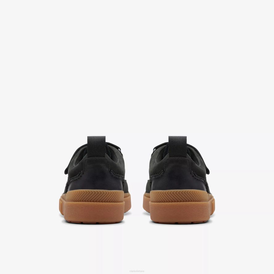 Clarks somerset tor kid H2XV999 juodas