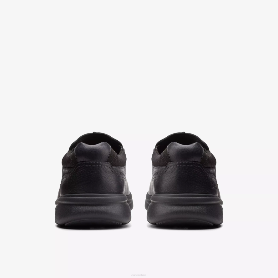 Clarks Bradley laisvas H2XV708 juoda velkama oda