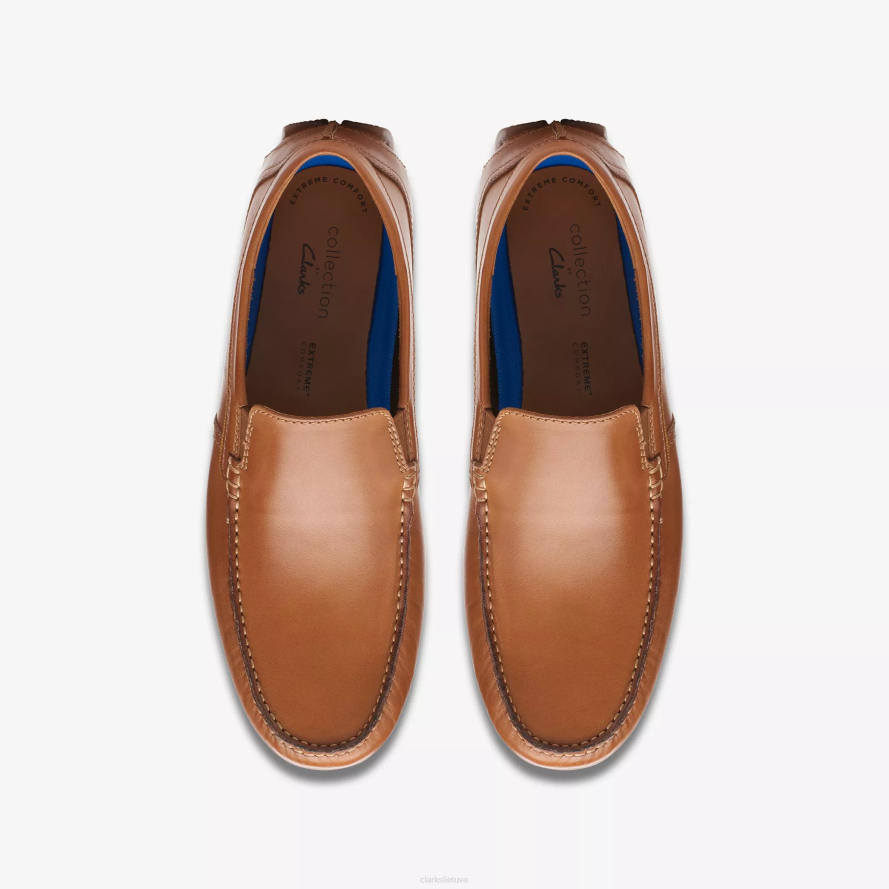 Clarks Markmano lyguma H2XV752 rudos odos