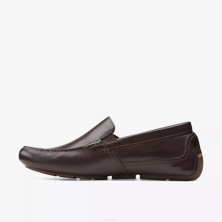 Clarks Markmano lyguma H2XV753 tamsiai rudas
