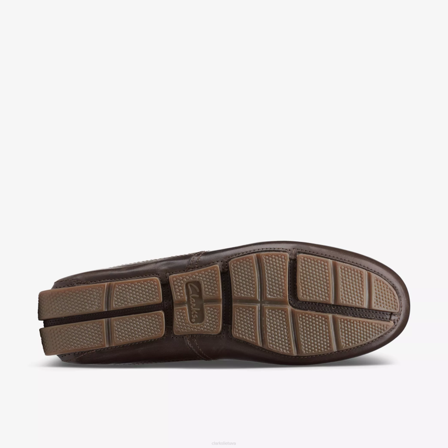 Clarks Markmano lyguma H2XV753 tamsiai rudas