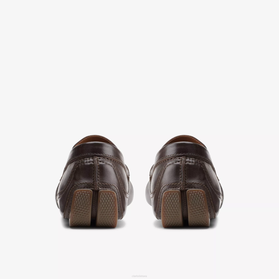 Clarks Markmano lyguma H2XV753 tamsiai rudas