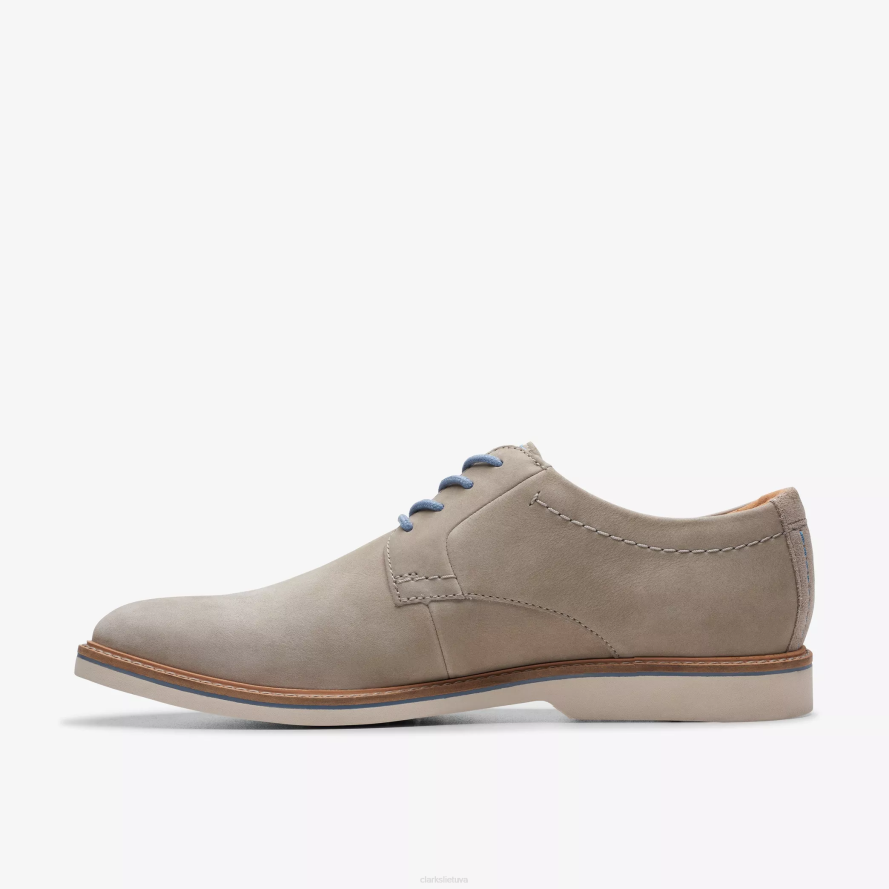 Clarks atticus lt nėriniai H2XV718 pilkas nubukas