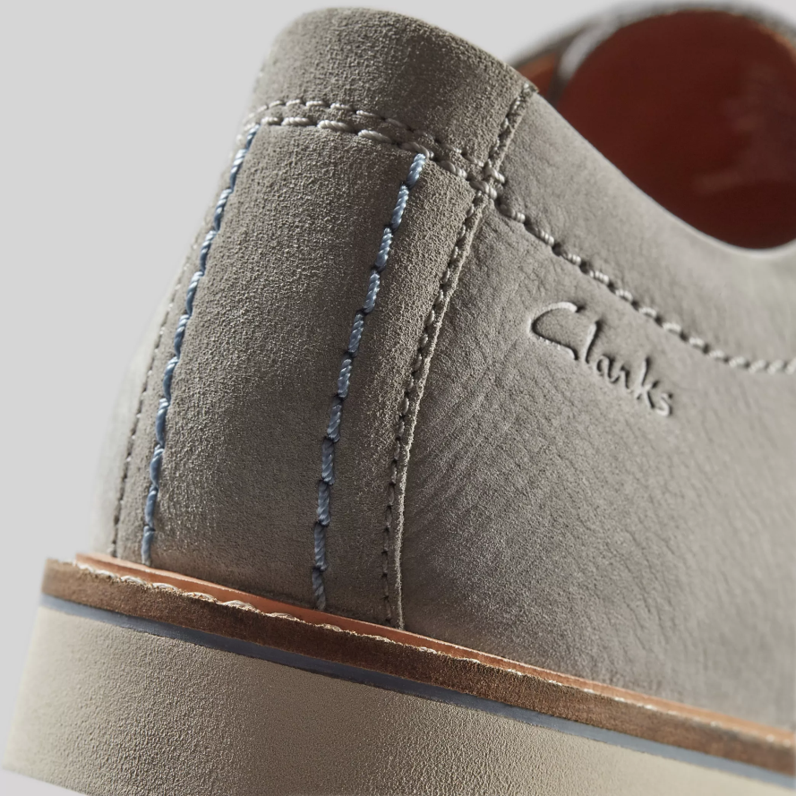 Clarks atticus lt nėriniai H2XV718 pilkas nubukas