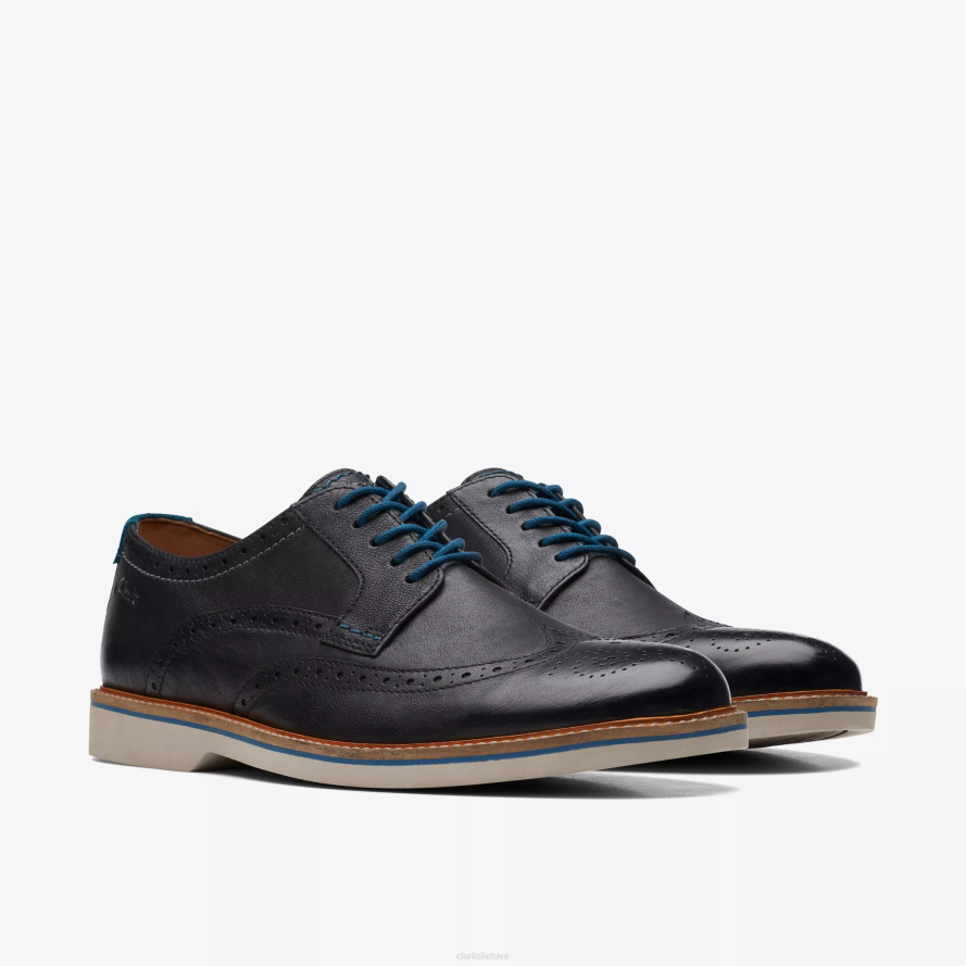 Clarks atticus lt riba H2XV711 juoda oda