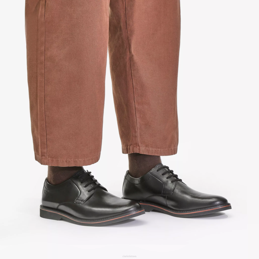 Clarks atticus nėriniai H2XV720 juodas