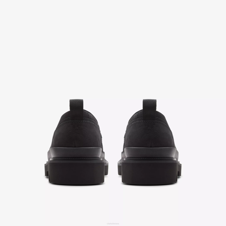 Clarks badell žingsnis H2XV724 juodas nubukas