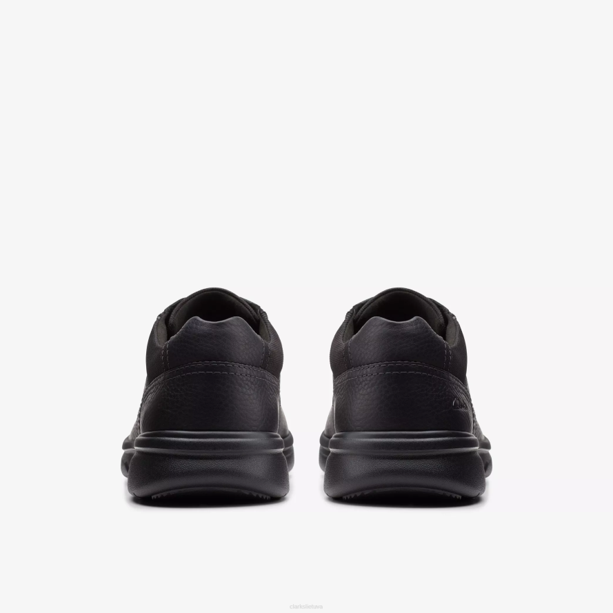 Clarks bradley vibracija H2XV702 juoda velkama oda